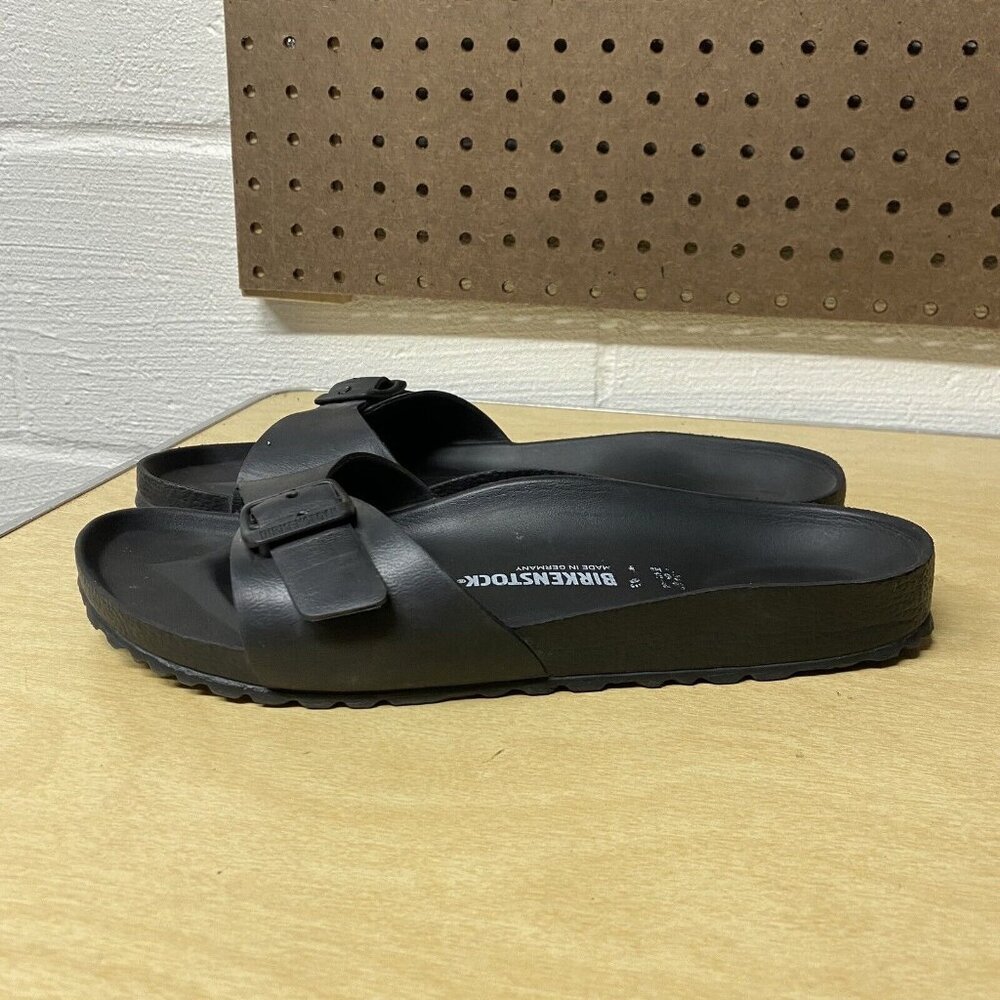 Birkenstock Madrid Eva Black Size 41 Narrow Single Strap Buckle